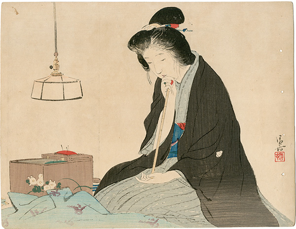 Kaburaki Kiyokata “Kuchi-e Print”