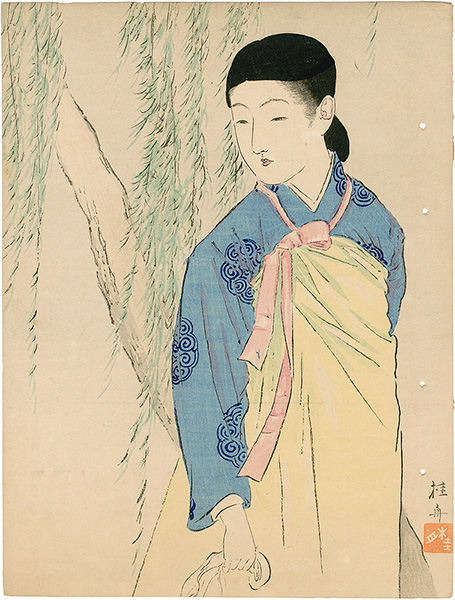 武内桂舟「木版口絵」