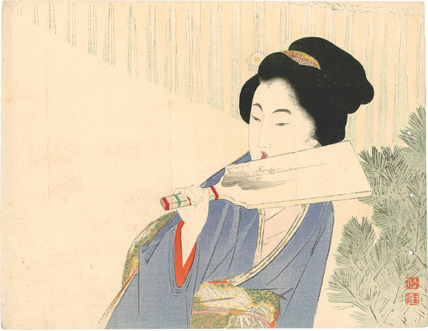 武内桂舟「木版口絵」