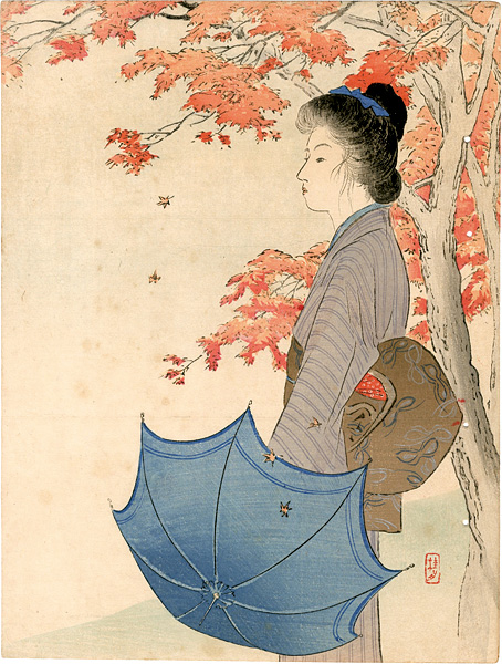 武内桂舟「木版口絵」