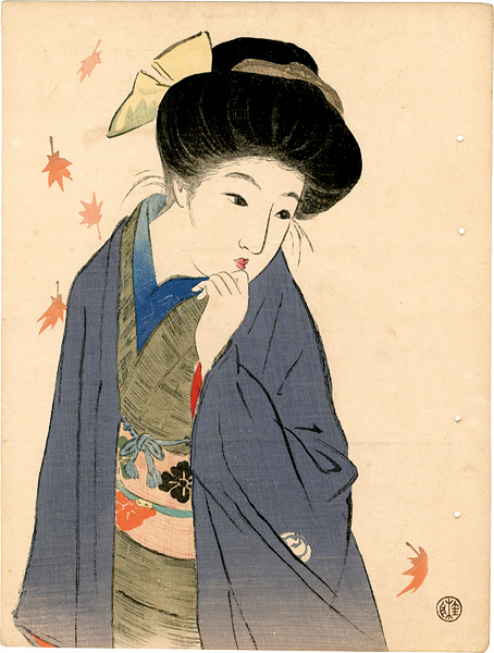 武内桂舟「木版口絵」