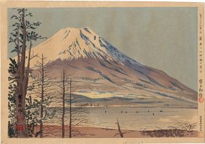 Tokuriki Tomikichiro / Thirty-Six Views of Mt. Fuji / Fuji of Frosty Yamanakako Lake