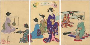 吟光（銀光）「女礼式之図」