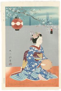 磯田又一郎「京の春」