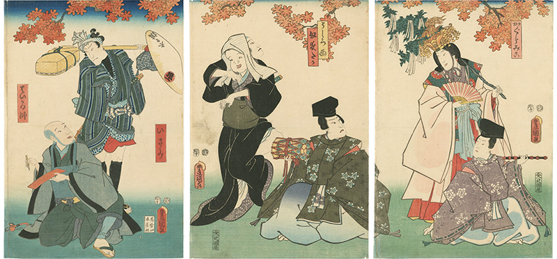 Toyokuni III “Kabuki Play”