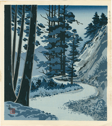 Tokuriki Tomikichiro “Sangu Kaido Road”