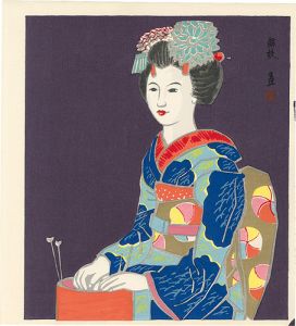 Tokuriki Tomikichiro / Maiko (Apprentice Geisha)