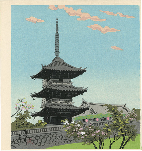 Tokuriki Tomikichiro “Kiyomizudera Temple”