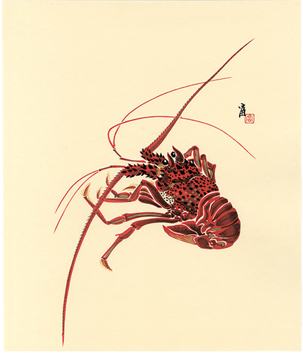 Tokuriki Tomikichiro “Crawfish (tentative title)”
