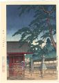 Spring rain(Gokokuji Temple)