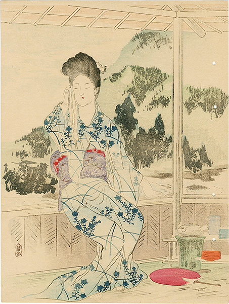 三島蕉窓「木版口絵」