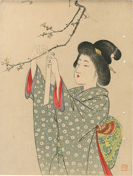 鈴木華邨「木版口絵」