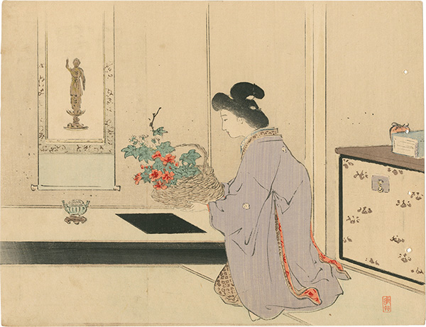 Suzuki Kason “Kuchi-e Print”