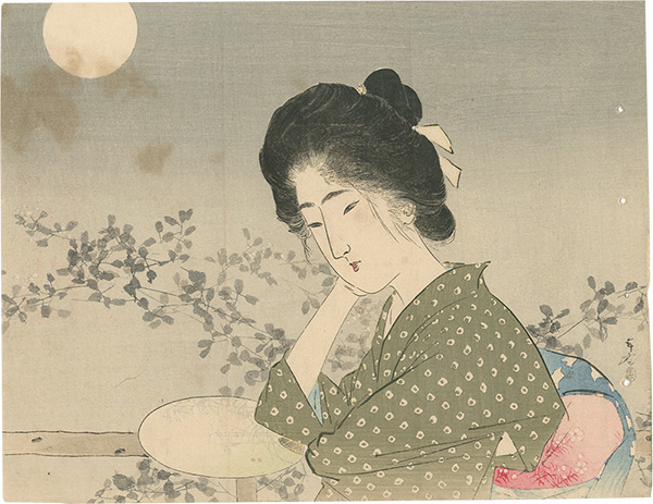 筒井年峰「木版口絵」