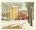 Pasture with Snow