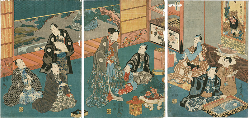 豊国三代「役者絵」