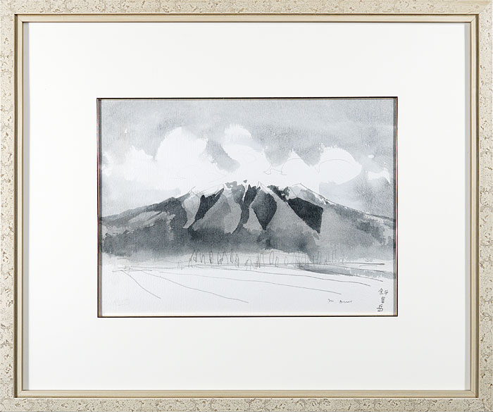 Anno Mitsumasa “Sharidake（Walking along street）”