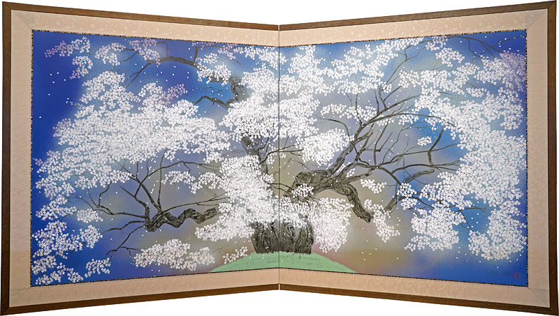 Nakajima Chinami “Cherry Blossom Trees at Daigo”