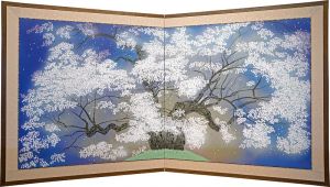 Nakajima Chinami / Cherry Blossom Trees at Daigo