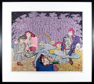 Hiraga Kei / Golden Rainbow under The Cherry Blossoms