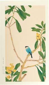 Imamura Shiko / Loquat and java sparrow