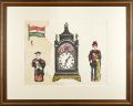 Clock and Dolls