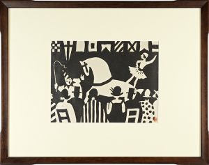 Kawanishi Hide / Feat of Horsemanship (Black and White)