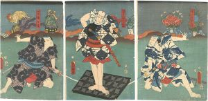 豊国三代「夏祭浪花鑑」