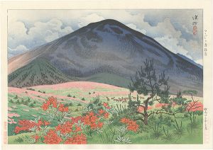 信濃十景　つつじヶ原初夏