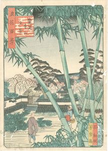 浪花百景　覚満寺之夕景