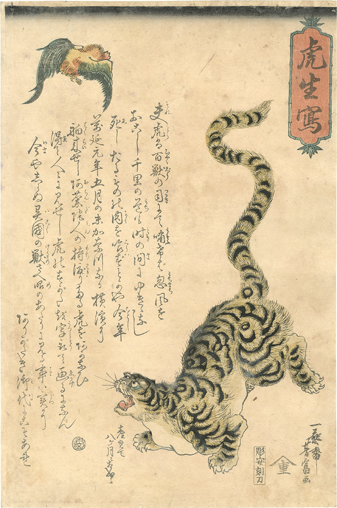 芳富「虎生寫」
