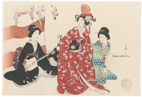 Chikanobu “Women's Customs / Dojoji (tentative title)”