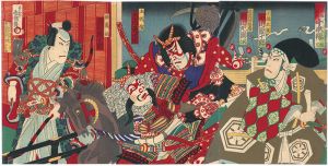 Kochoro / Kabuki Play: Senbonzakura, Scene of Horikawa [明治座中満久　千本桜　堀川]