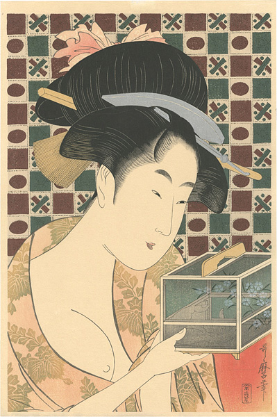 Utamaro “Insect Cage【Reproduction】”