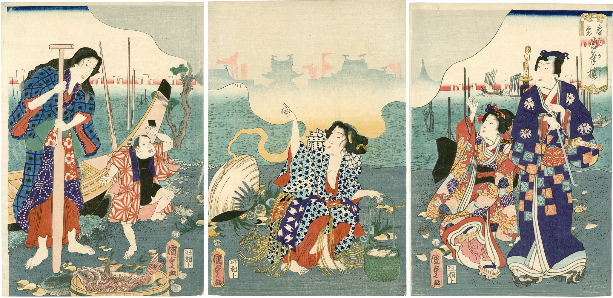 国貞二代「春霞蜃気楼」