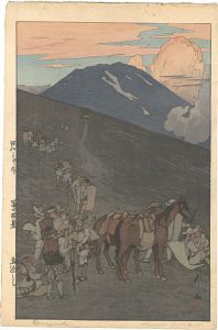 Ten Views of Fuji / The Horse Turnback at Umagaeshi