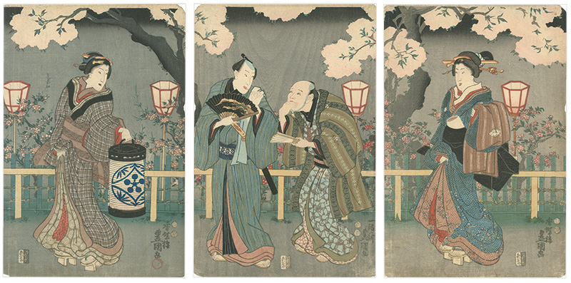 Toyokuni III “Genre paintings”