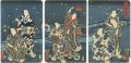Kabuki Actors with Luminous Fi......