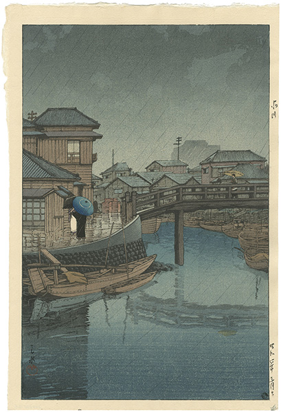 Kawase Hasui “Selection of Views of the Tokaido / Shinagawa ”