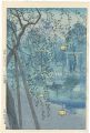 Misty Evening-On Shinobazu Pon......