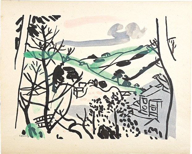 Yasui Sotaro “Spring in Yugawara”