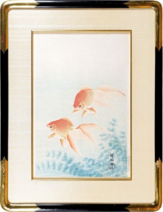 Ohara Koson(Shoson) “Goldfishes”