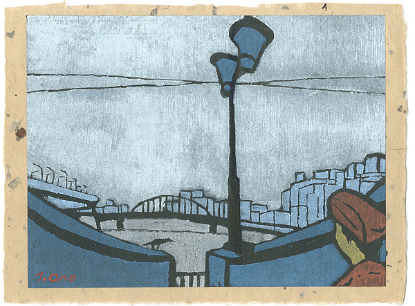 Ono Tadashige “Sumdagawa River from the Umaya Bridge”