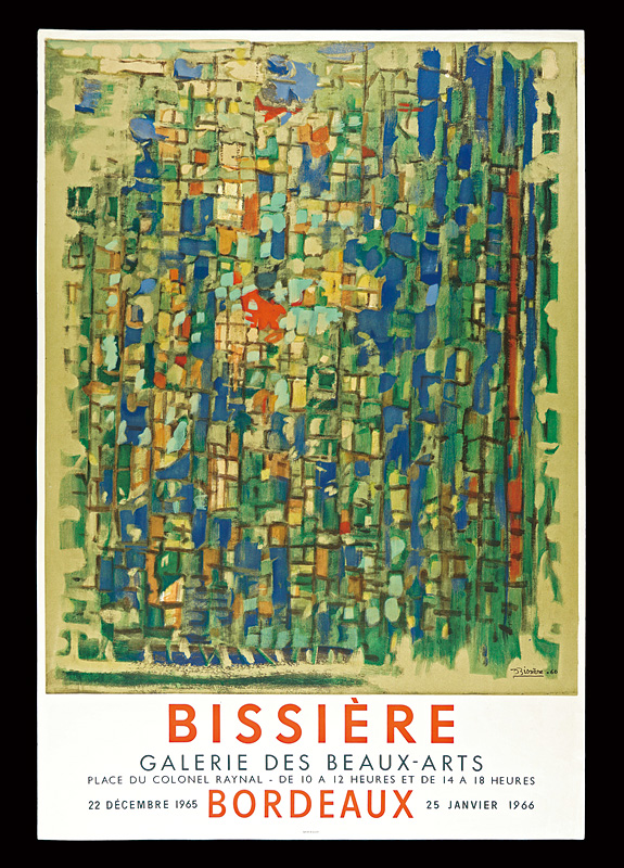 Roger Bissiere “BISSIERE Exhibition Poster”