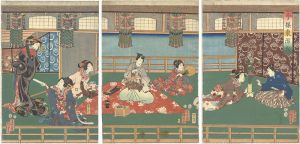 国貞二代「今様東源氏」