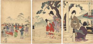 周延「千代田之大奥　釈迦もうで」