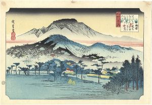近江八景之内　三井晩鐘【復刻版】