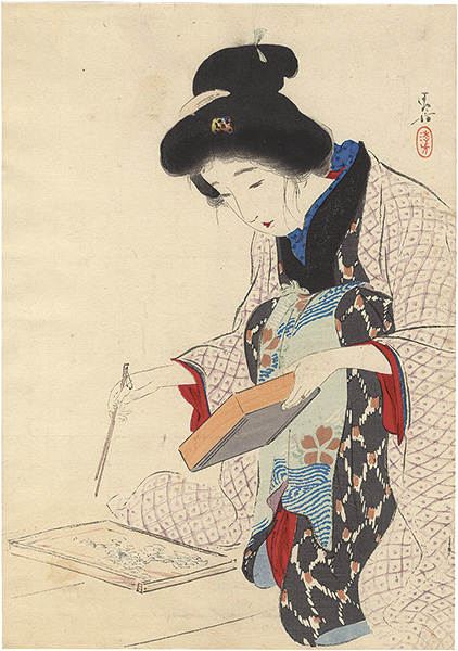 鏑木清方「木版口絵」