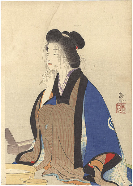 尾竹国観「木版口絵」