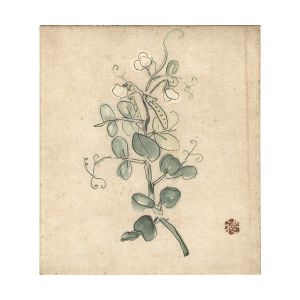 横井礼以「自筆画色紙」